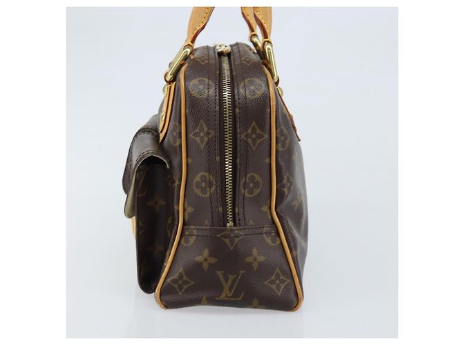 LOUIS VUITTON Borsa a Mano Monogram Manhattan PM M40026 LV Auth ep13646 Monogramma - vista 4