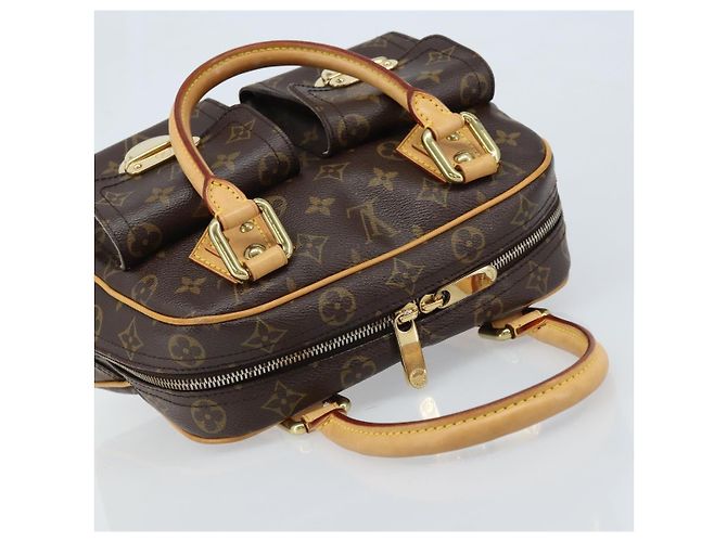 LOUIS VUITTON Borsa a Mano Monogram Manhattan PM M40026 LV Auth ep13646 Monogramma - vista 6