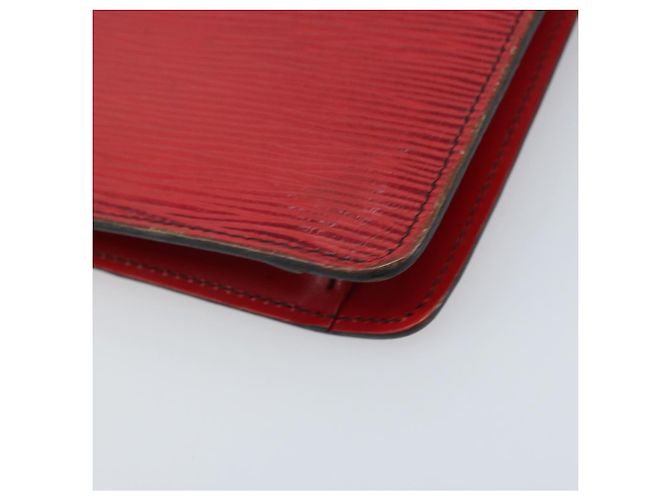 LOUIS VUITTON Clutch Epi Montagne 20 Rosso LV Auth 173743 - Ansicht 15