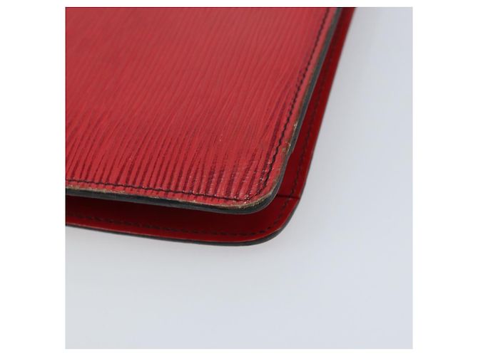 LOUIS VUITTON Clutch Epi Montagne 20 Rosso LV Auth 173743 - Ansicht 16