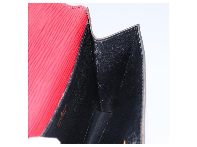 LOUIS VUITTON Clutch Epi Montagne 20 Rosso LV Auth 173743 - Ansicht 18