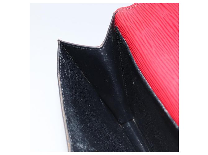 LOUIS VUITTON Clutch Epi Montagne 20 Rosso LV Auth 173743 - Ansicht 19