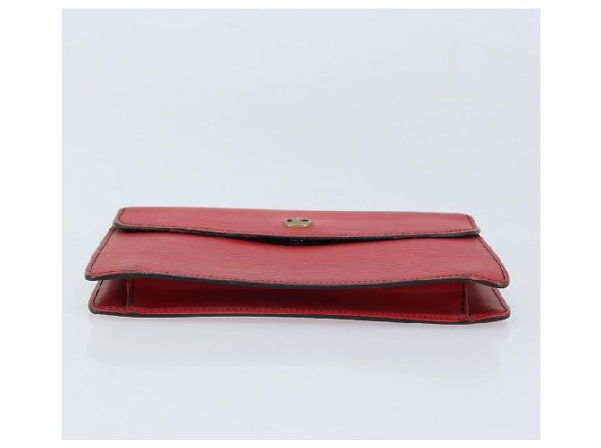 LOUIS VUITTON Clutch Epi Montagne 20 Rosso LV Auth 173743 - Ansicht 6