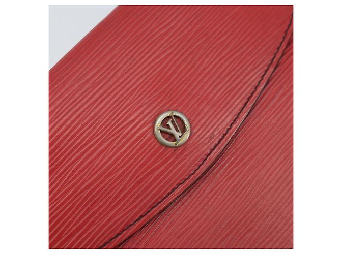 LOUIS VUITTON Clutch Epi Montagne 20 Rosso LV Auth 173743 - Ansicht 8