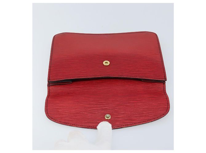 LOUIS VUITTON Clutch Epi Montagne 20 Rosso LV Auth 173743 - Ansicht 9