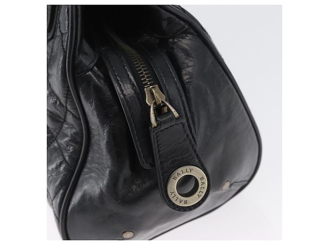 BALLY Tote Bag Leder Schwarz Auth 160786 - Ansicht 14