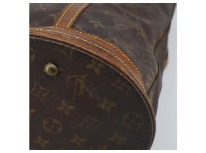 LOUIS VUITTON Borsa a Spalla Monogram Bucket GM M42236 LV Auth LNZ072 Monogramma - vista 17