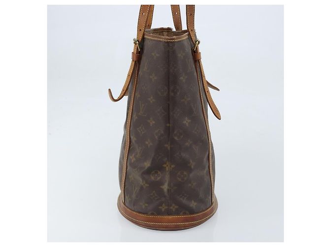 LOUIS VUITTON Borsa a Spalla Monogram Bucket GM M42236 LV Auth LNZ072 Monogramma - vista 3