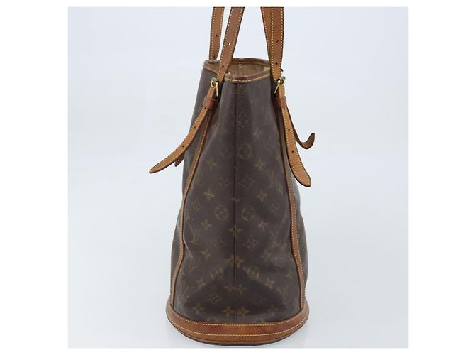 LOUIS VUITTON Borsa a Spalla Monogram Bucket GM M42236 LV Auth LNZ072 Monogramma - vista 4
