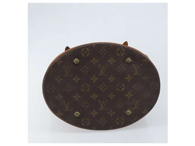 LOUIS VUITTON Borsa a Spalla Monogram Bucket GM M42236 LV Auth LNZ072 Monogramma - vista 5