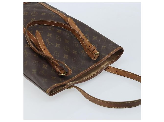 LOUIS VUITTON Borsa a Spalla Monogram Bucket GM M42236 LV Auth LNZ072 Monogramma - vista 6
