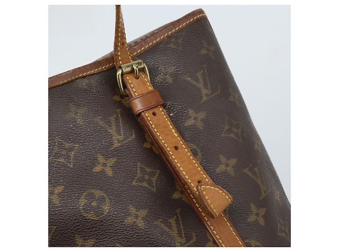 LOUIS VUITTON Borsa a Spalla Monogram Bucket GM M42236 LV Auth LNZ072 Monogramma - vista 9