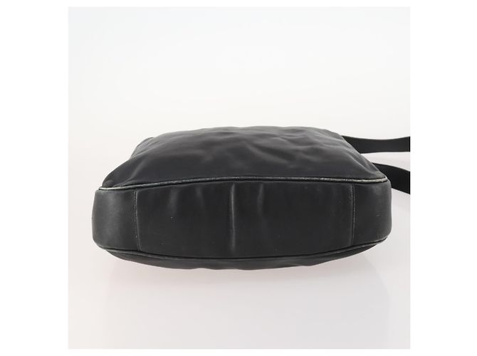 Borsa a Spalla Gucci Bamboo in Pelle 2way Nera Oro 001 1577 2615 Auth 169863 Nero D'oro - vista 11