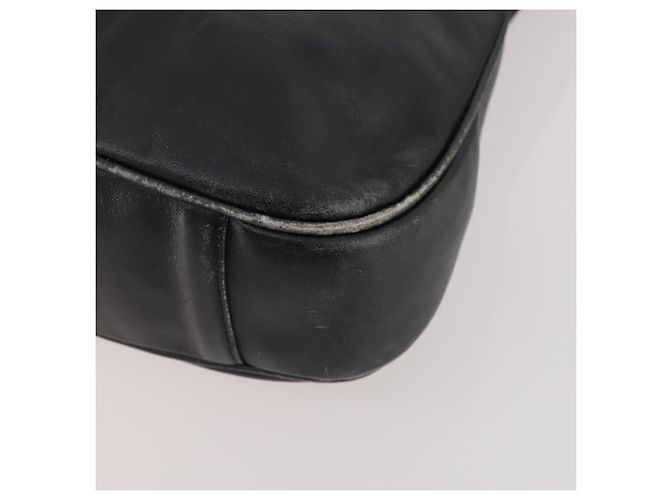 Borsa a Spalla Gucci Bamboo in Pelle 2way Nera Oro 001 1577 2615 Auth 169863 Nero D'oro - vista 12
