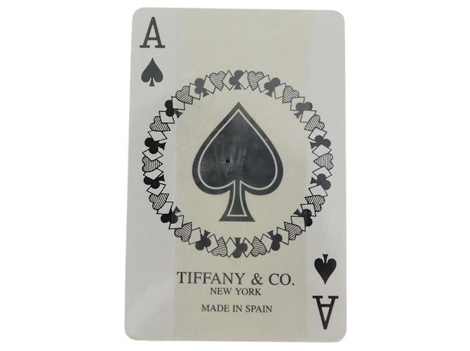 Autre Marque TIFFANY&Co. Playing Cards 2 Set Blue Red Auth LNZ444V - view 10