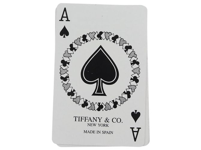 Autre Marque TIFFANY&Co. Playing Cards 2 Set Blue Red Auth LNZ444V - view 3