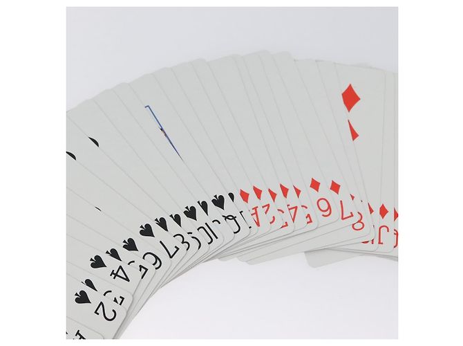Autre Marque TIFFANY&Co. Playing Cards 2 Set Blue Red Auth LNZ444V - view 7