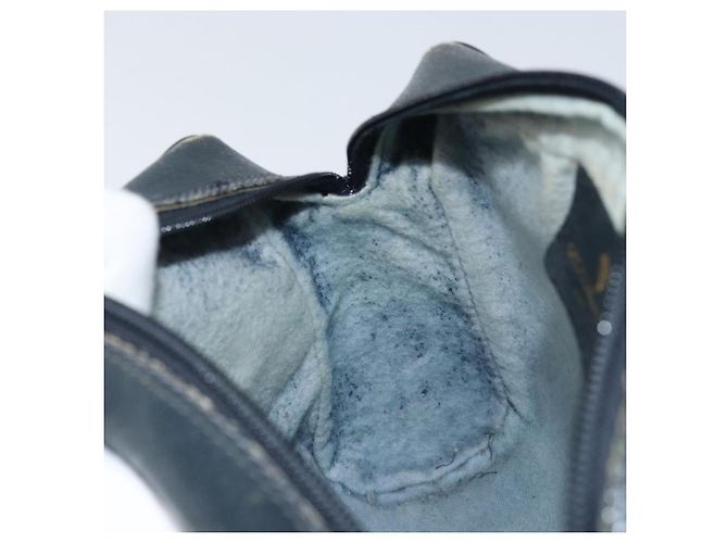 Sac à bandoulière Gucci GG Supreme Sherry Line PVC Marine Or 56 02 004 Auth 173906 Doré Bleu Marine - vue 19
