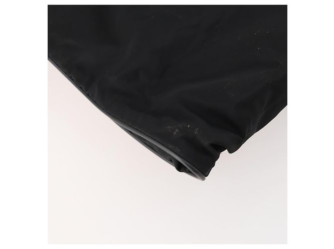 PRADA Funda para prendas de nylon negro plateado Auth bs33522 Plata - vista 15