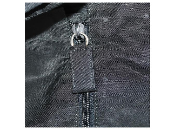 PRADA Funda para prendas de nylon negro plateado Auth bs33522 Plata - vista 21