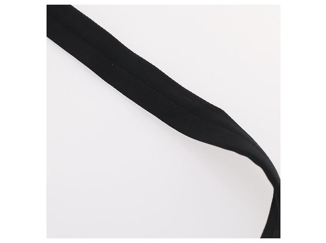 PRADA Funda para prendas de nylon negro plateado Auth bs33522 Plata - vista 8
