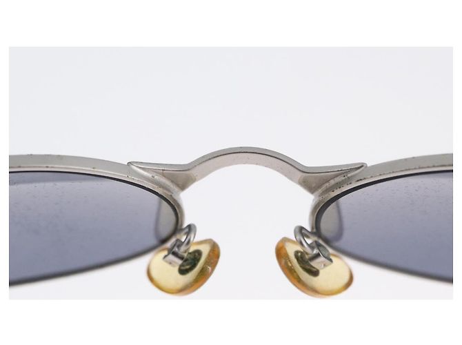 Occhiali da sole CHANEL metallo Argento 06926 45002 CC Auth BA11300 - vista 13