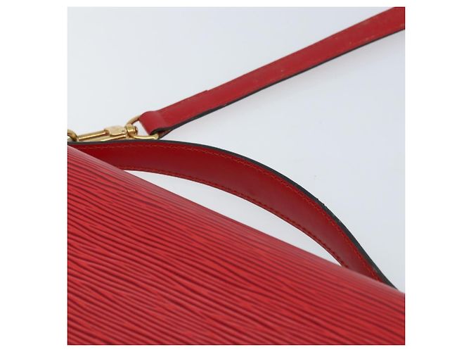 LOUIS VUITTON Borsa a Mano Epi Monceau 28 Rossa M40783 LV Auth ep13676 Rosso - vista 14