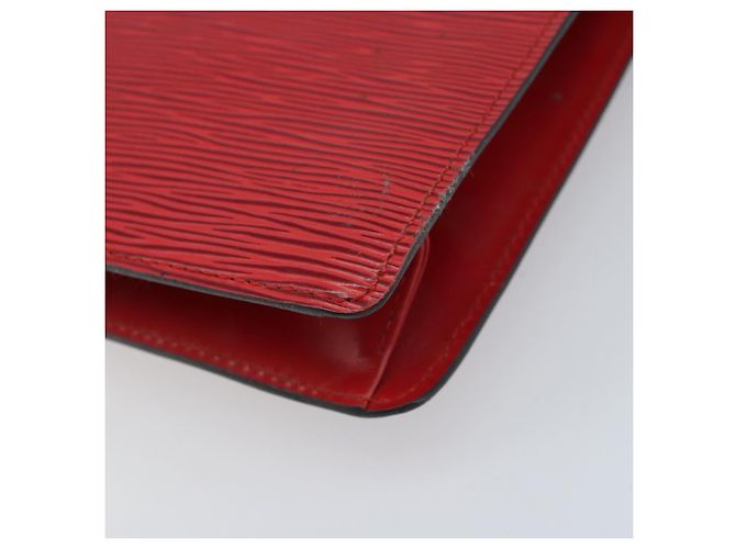 LOUIS VUITTON Borsa a Mano Epi Monceau 28 Rossa M40783 LV Auth ep13676 Rosso - vista 18