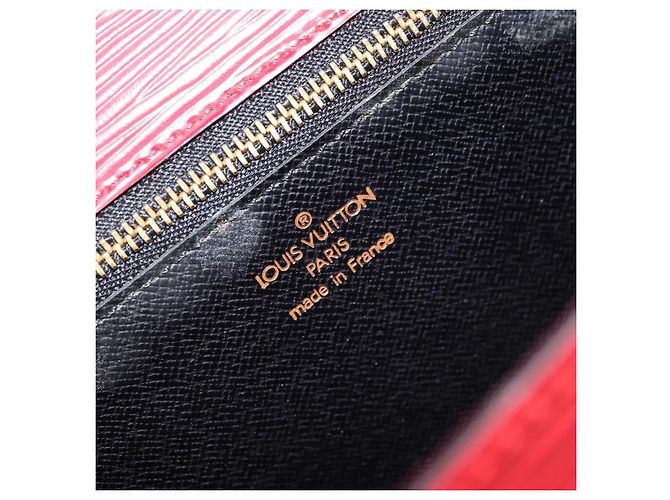LOUIS VUITTON Borsa a Mano Epi Monceau 28 Rossa M40783 LV Auth ep13676 Rosso - vista 22