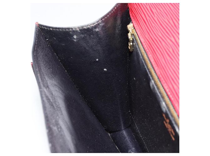 LOUIS VUITTON Borsa a Mano Epi Monceau 28 Rossa M40783 LV Auth ep13676 Rosso - vista 24