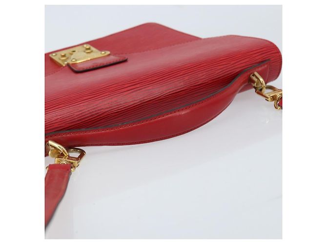 LOUIS VUITTON Borsa a Mano Epi Monceau 28 Rossa M40783 LV Auth ep13676 Rosso - vista 7
