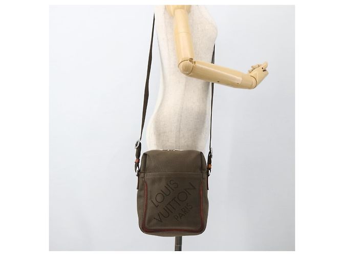 LOUIS VUITTON Borsa a Spalla Damier Geant Sitadan MM Marrone M93040 LV Auth 174035 - vista 22