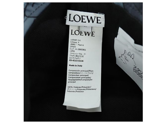 LOEWE - Studio Ghibli Cappello da Pescatore del Castello Errante di Howl Auth 167053SM Nero - vista 15