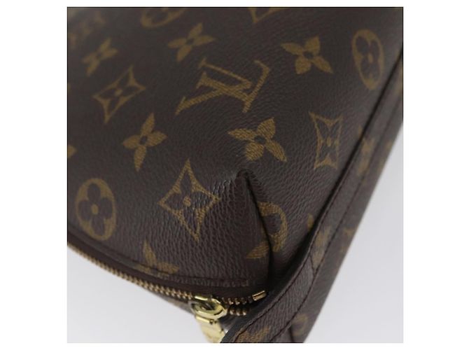 LOUIS VUITTON Pochette Cosmetica Demi Ronde Monogram M47520 LV Auth BA10964 Monogramma - vista 7