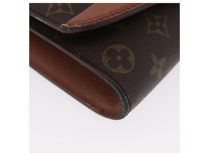 LOUIS VUITTON Borsa a Spalla Monogram Bordeaux 27 M51797 LV Auth BA11255 Monogramma - vista 14