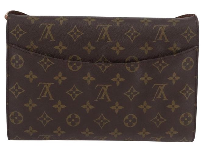 LOUIS VUITTON Borsa a Spalla Monogram Bordeaux 27 M51797 LV Auth BA11255 Monogramma - vista 2