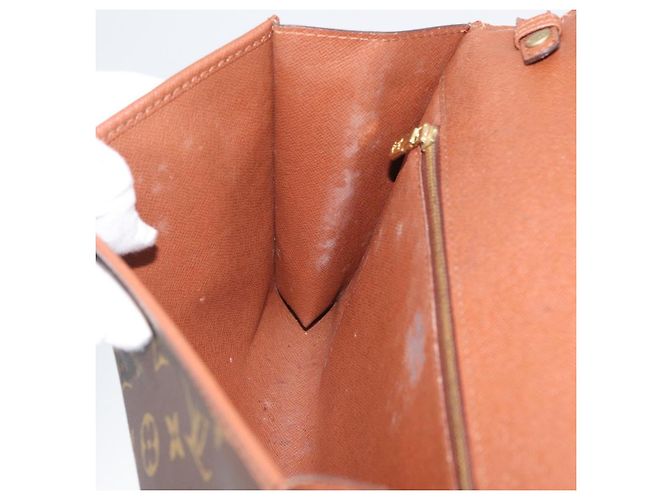 LOUIS VUITTON Borsa a Spalla Monogram Bordeaux 27 M51797 LV Auth BA11255 Monogramma - vista 22