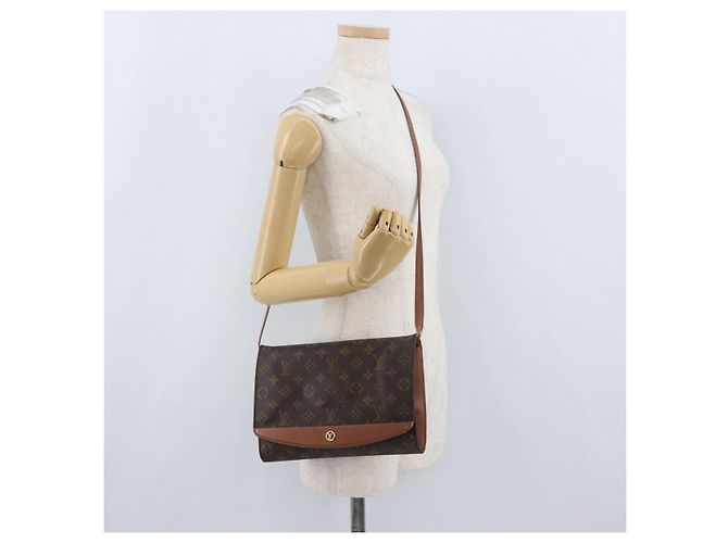LOUIS VUITTON Borsa a Spalla Monogram Bordeaux 27 M51797 LV Auth BA11255 Monogramma - vista 24