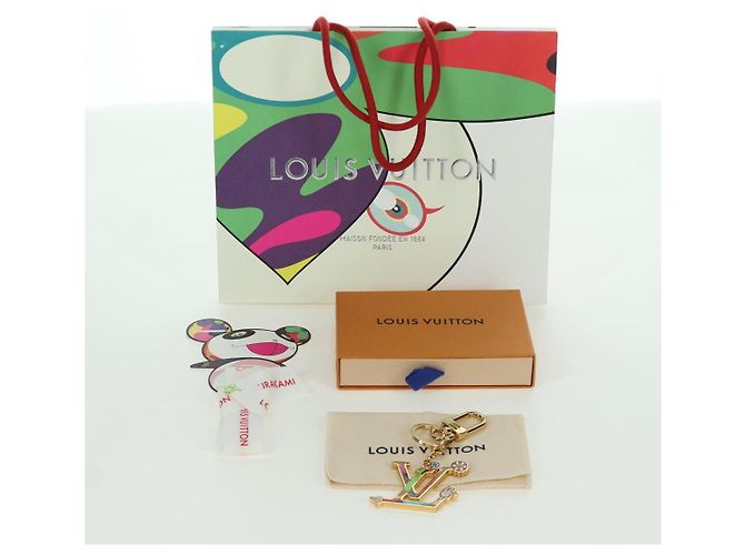 LOUIS VUITTON LV Iconic Superflat Charm Metall Goldton M02468 LV Auth LNZ409SAM - Ansicht 12