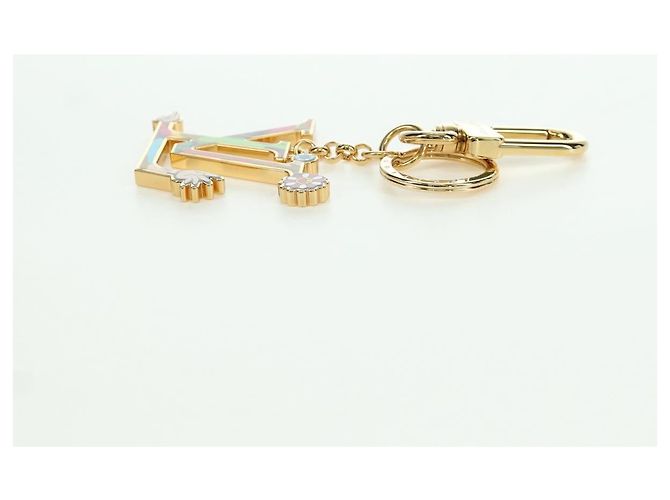 LOUIS VUITTON LV Iconic Superflat Charm Metall Goldton M02468 LV Auth LNZ409SAM - Ansicht 14