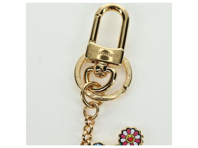 LOUIS VUITTON LV Iconic Superflat Charm Metall Goldton M02468 LV Auth LNZ409SAM - Ansicht 4