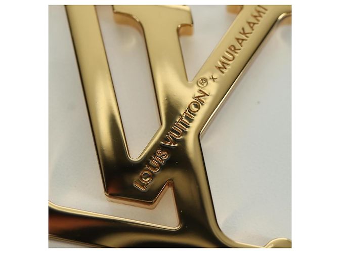 LOUIS VUITTON LV Iconic Superflat Charm Metall Goldton M02468 LV Auth LNZ409SAM - Ansicht 7