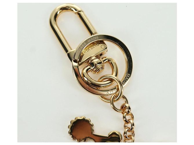 LOUIS VUITTON LV Iconic Superflat Charm Metall Goldton M02468 LV Auth LNZ409SAM - Ansicht 9