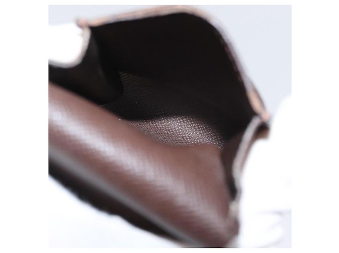 LOUIS VUITTON Astuccio per Sigarette Damier Ebene N63024 LV Auth BA11018 - vista 10