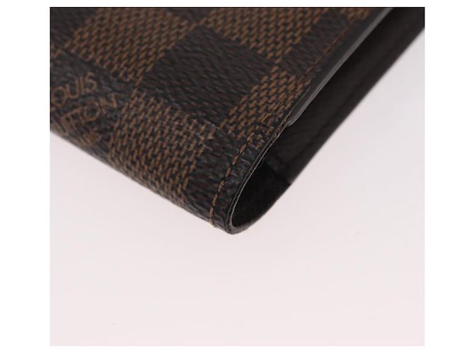 LOUIS VUITTON Astuccio per Sigarette Damier Ebene N63024 LV Auth BA11018 - vista 14