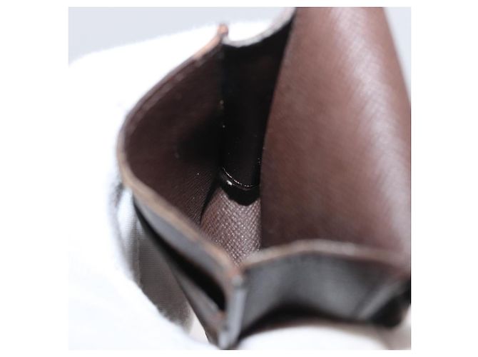LOUIS VUITTON Astuccio per Sigarette Damier Ebene N63024 LV Auth BA11018 - vista 18