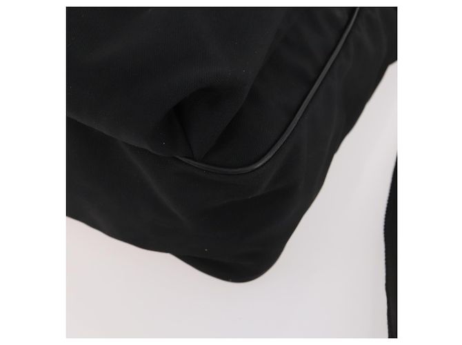 Borsa a Spalla GUCCI Nylon 2way Nera Argento Auth 172937 Nero - vista 12