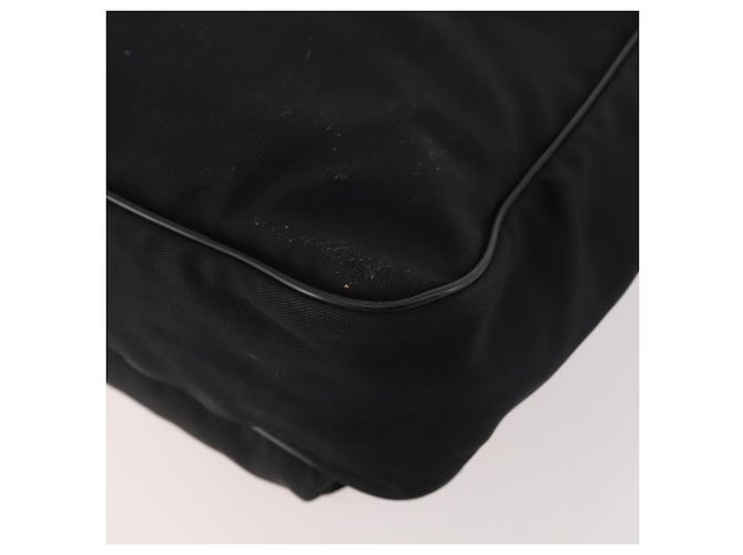 Borsa a Spalla GUCCI Nylon 2way Nera Argento Auth 172937 Nero - vista 14