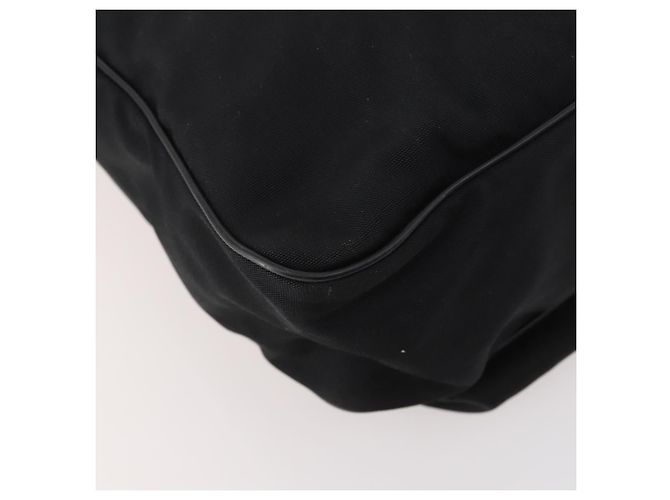 Borsa a Spalla GUCCI Nylon 2way Nera Argento Auth 172937 Nero - vista 15