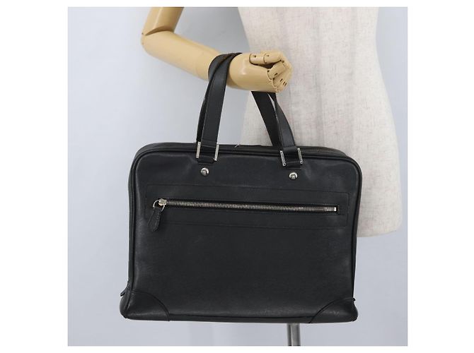 LOUIS VUITTON Borsa da Lavoro Taiga Igor Ardoise M31172 LV Auth ka2863 Grigio - vista 24